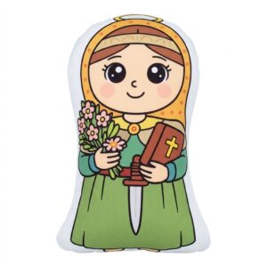 Naninha-Almofada-Santa-Dymphna-Santa-Fofura